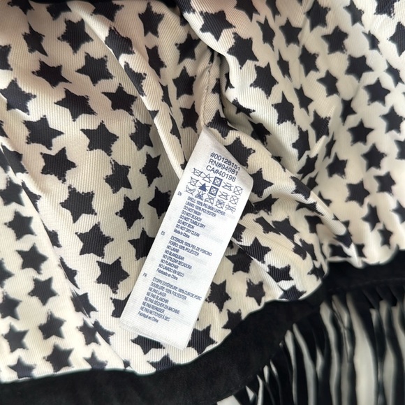 Forever 21 Black Fringe Vest - Picture 5 of 8